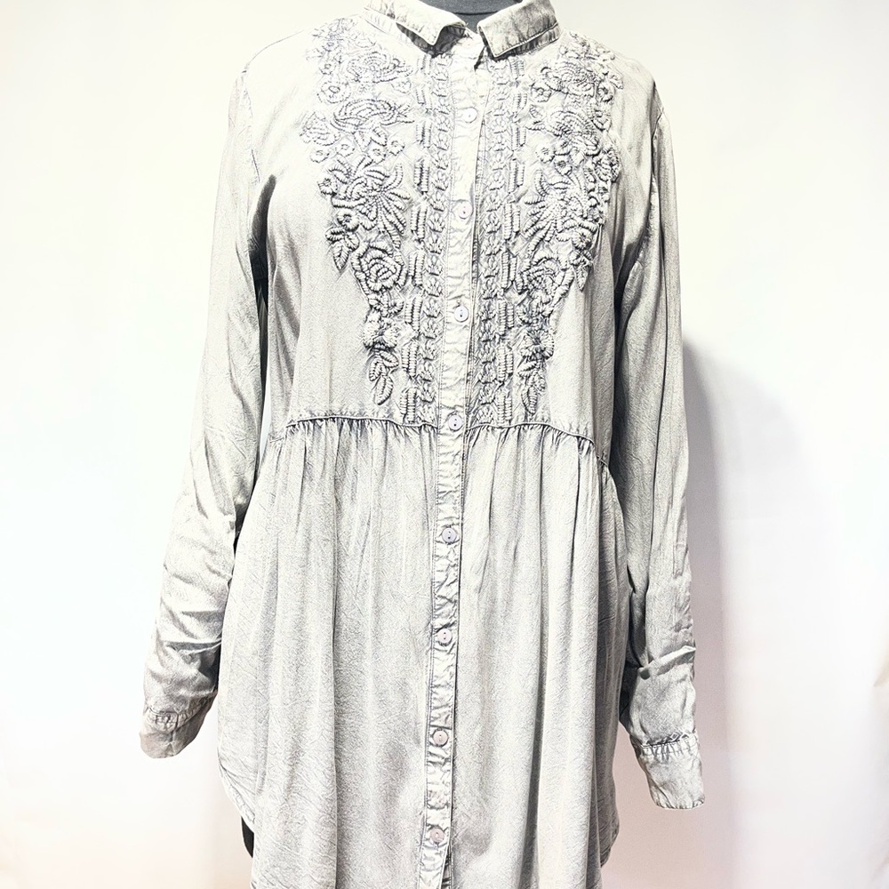 Solitaire Charcoal Textured Shirt